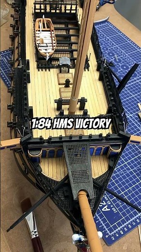 1:84 HMS Victory - Build progress
