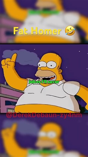 Fat Homer #thesimpsons #simpsons #funny