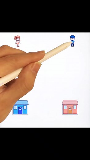 Creative Drawing Game with Animated Characters