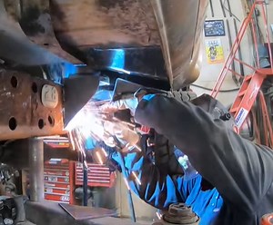 Chassis Swapping A Crew Cab Squarebody Onto A Dodge Cummins Chassis Part 2 - BangShift.com