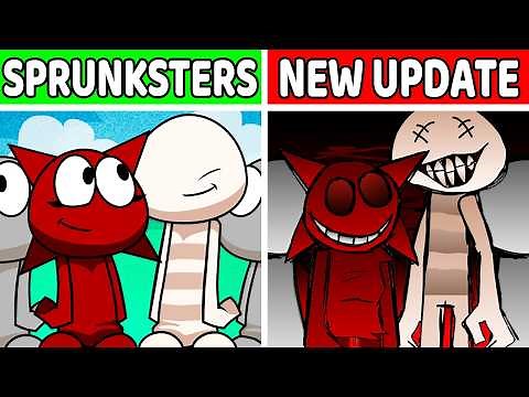 Incredibox SPRUNKSTERS: New Update Wyrum and Mroona! (New Characters Normal & Horror Version)