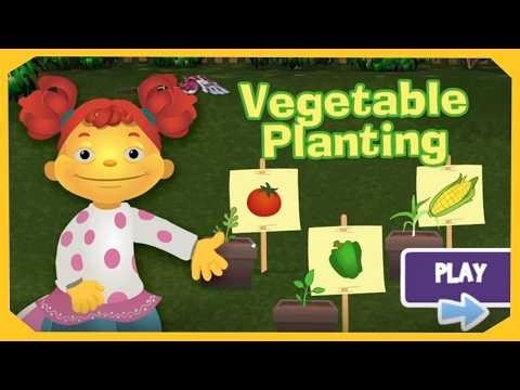 Sid the Science Kid: Vegetable Planting Gameplay (Browser Game)