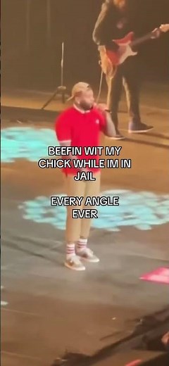BEEFIN WITH MY CHICK WHILE IM IN JAIL