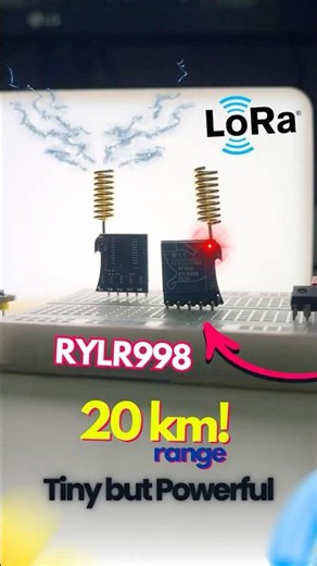 This Tiny LoRa Module Can Power Amazing IoT Projects #arduino #iot #communication #esp32