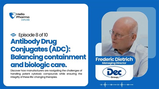Episode 8 - Antibody Drug Conjugates (ADC)-Balancing containment and biologic care