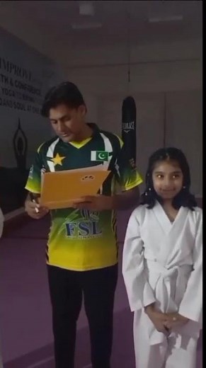 yellow belt test LDA sports complex karate 🥋 #karate #karate1