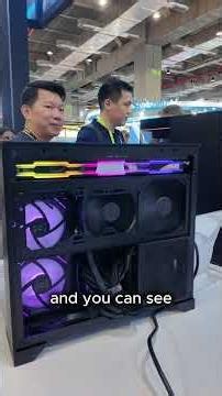 Lian Li O11 Vision-M at Computex 2026 #pcbuild #pcmr #lianli