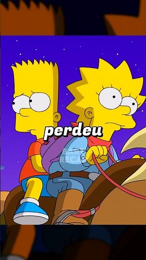 Bart is afraid of horses!? #simpsons