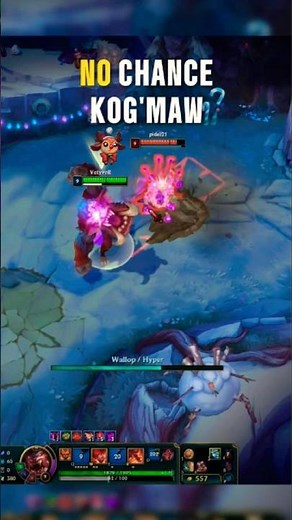 Gnar vs Kog'Maw — 1V1 SOLO TOP ( Winter Map ) #leagueoflegends #lol #1v1 #gnar #kogmaw