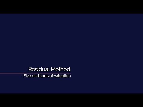 Residual Method - Five Methods of Valuation