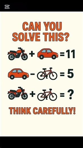Can You Solve the Ultimate Vehicle Puzzle? 🏍️🚗🚲🤯