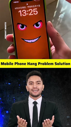 Smartphone hang problem solutions in 1 min #shorts