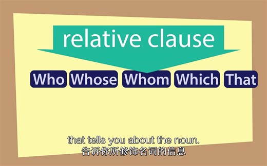 Relative Clause Song 魔性的定语从句歌曲