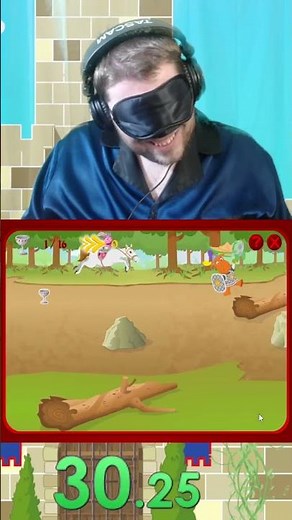 The Backyardigans: Tale of the Mighty Knights Blindfolded IL Speedrun - Horse Ride in 47.16 #shorts