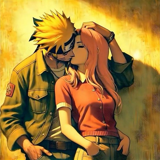 Naruto Finally Kisses Sakura 😳💋 | Magical Moments Across Time Fan Edit