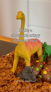 107K views · 311 reactions | 諸秊 How about making a chocolate crispy cake dinosaur nest complete with dinosaur eggs! This would make a wonderful Easter centrepiece 殺 #Eastereggs #dinosaurs #cookingwithkids | Family days. Tried & tested. | Facebook