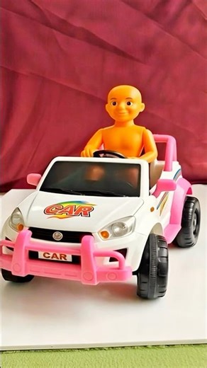 Stop Go Stop 🚗 | Learn Action Words for Kids | Toy Car Fun