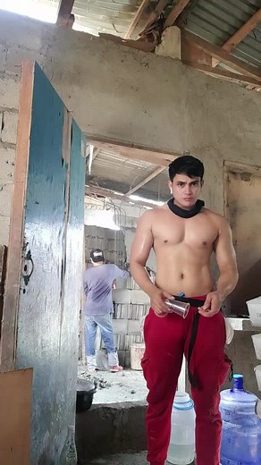 Construction Site Fitness: Toned Physique Revealed