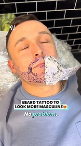 Gen Z's creative solution for a manly beard without a hair transplant😍 | Ultimate