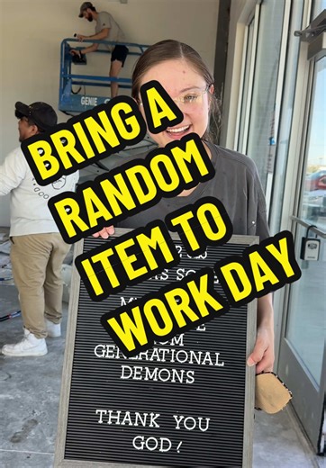 Bring a Random Item to Work Day: Fun Office Challenge