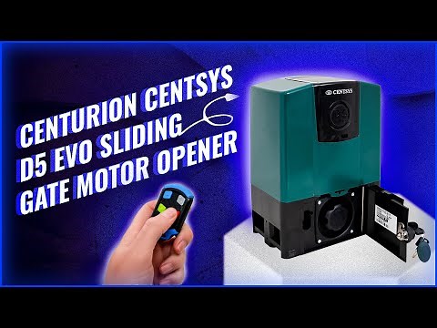 [112] How to manually open your Centsys D5 Evo Sliding Gate opener