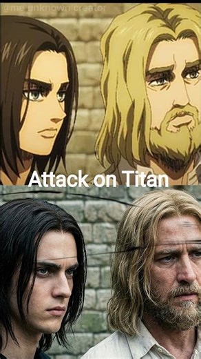 AOT in REAL LIFE?! 🤯 Anime vs Reality Comparison #attackontitan #eren
