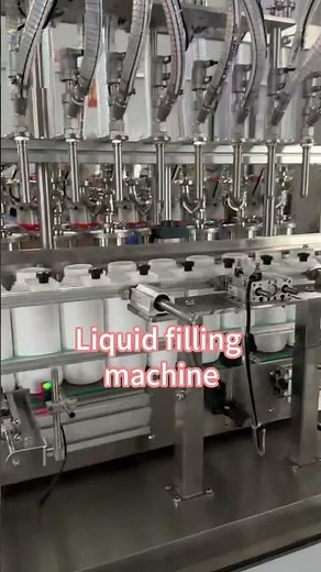 🧴 Liquid Filling Machine | Automatic Bottle Filling Equipment