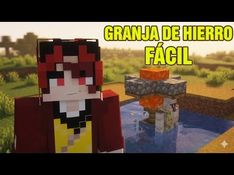 Granja de HIERRO Fácil y Rápida Para MINECRAFT JAVA 1.21.11
