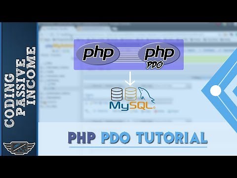 PHP Tutorial For Beginners: Use PDO To Connect To MySQL Database