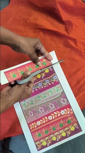 #sticky paper blouse design #sticky paper trending #sticky paper make work easy #viralvideo