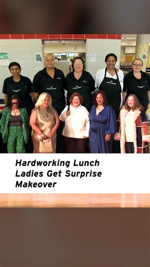 Lunch ladies are the unsung heroes of #schools. They prep, cook and serve the food with a smile. Inside Edition thought hard-working lunch ladies at Franklin L. Williams Middle School in #NewJersey deserved a day of pampering. Hair stylists and makeup artists took part in the ladies’ new look. The students went wild as each of their beloved lunch ladies took a turn modeling their new look.