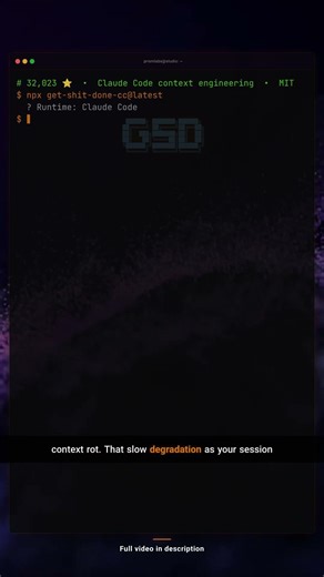 GSD: The Context Engineering System That Fixes Claude Code