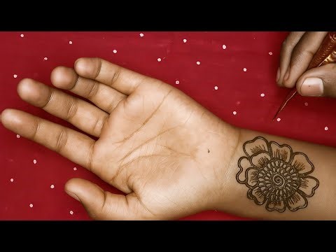 सिर्फ 5 मिनट में मेहंदी लगाना सीखें ।letest Mehndi Design । Arabic Mehndi Design ।
