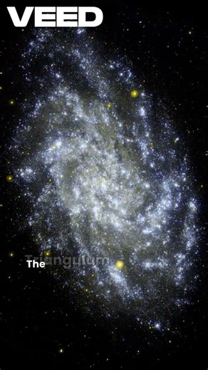 🌌 M33 —The Triangulum Galaxy ✨ #cosmicexploration #scientificjourney #universe#science #tech #facts