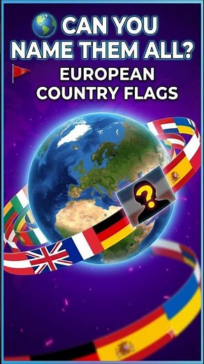 All European Country Flags | Ultimate Geography Challenge 🌍