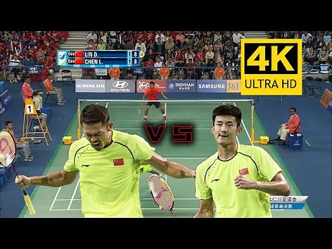 [4K50FPS] Lin Dan vs Chen Long - Asian Games 2014 | Full HD - Highlights