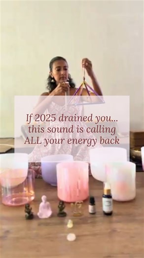 Sound Healing Training & Crystal Singing Bowls | Bali on Instagram: "If 2025 drained you… this sound is calling all your energy back. So many of us move through life giving, holding, pushing, surviving. By the time we realise we’re exhausted, our nervous system has already been running on empty for a long time. Let 2026 be different. Let it be the year you stop waiting until burnout forces you to rest. The year you choose regulation over rushing. Presence over productivity. Care over coping. Sou