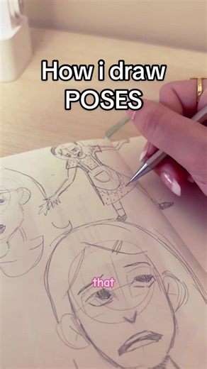 How to Draw Dynamic Poses for Characters