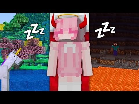 When I sleep in Minecraft, can I have dreams or nightmares?