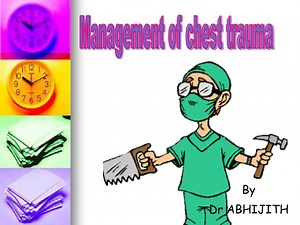 Management of chest trauma - SlideServe