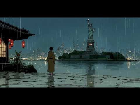 New York Rainy Lofi | Calm Beats for Study, Sleep & Late Night Focus