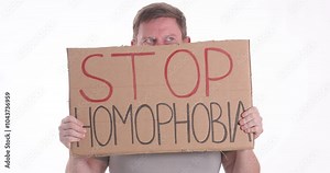 This is a powerful message that advocates strongly for the urgent need to stop homophobia and promote equality