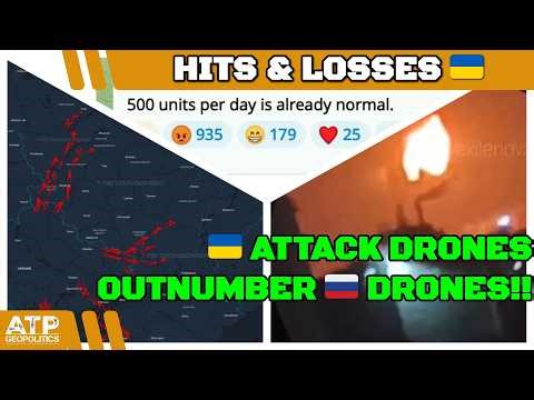 Huge 🇺🇦 Attack Drone Numbers Nighly Outnumber 🇷🇺 Drone Numbers! | Ukraine War News Update 20260321