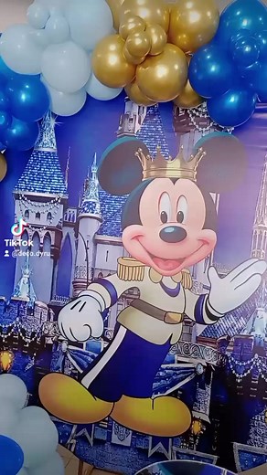 Decoración de Mickey Rey mouse 👑, Más información al 933373832 , #mickeymouse #mickey #MickeyRey #DecoDyru | Deco.Dyru