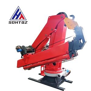 [Hot Item] Remote Control Folding Boom Crane for Operation on Chinese Construction Machinery Folding Boom Crane
