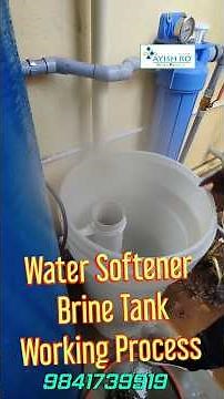 Water softener | softener brine tank working | brine tank solution preparation | salt tablet price