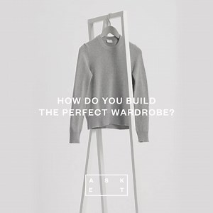 Start building your own perfect wardrobe with help of ASKET’s Permanent collection. | Asket | Facebook