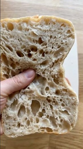 Homemade Sourdough Ciabatta Bread