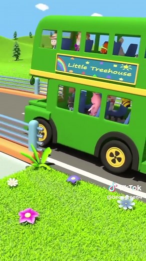 Wheels on the Bus | CoComelon Nursery Rhymes & Kids Songs