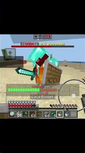 Minecraft pvp in Java server on PE